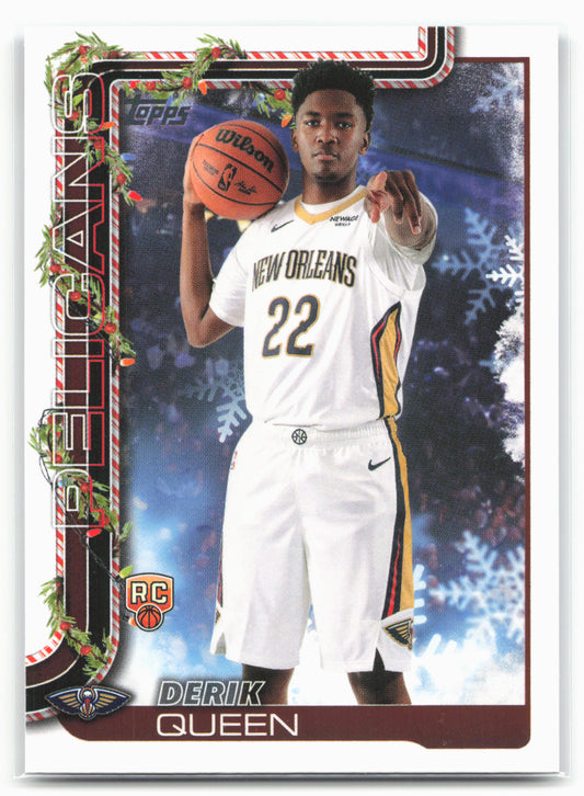 2025-26 Topps Holiday #H173 Derik Queen