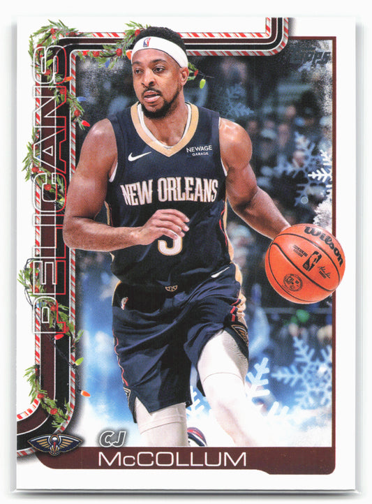 2025-26 Topps Holiday #H155 CJ McCollum