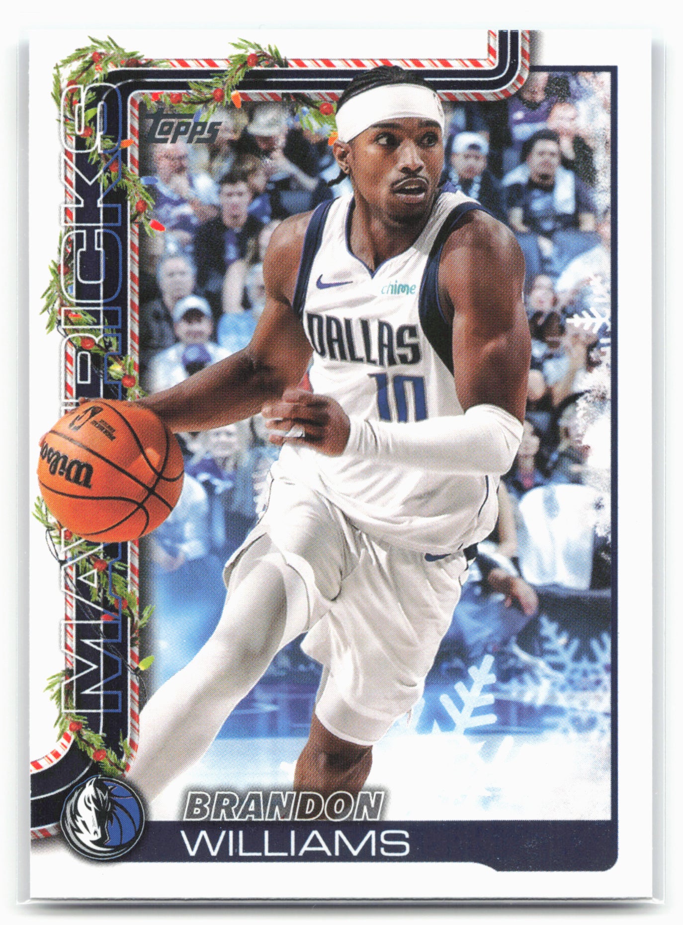 2025-26 Topps Holiday #H138 Brandon Williams