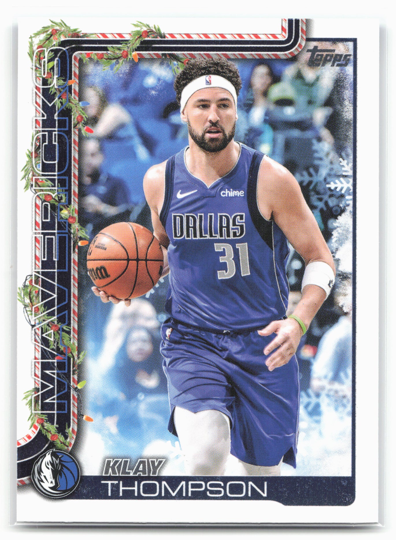 2025-26 Topps Holiday #H137 Klay Thompson