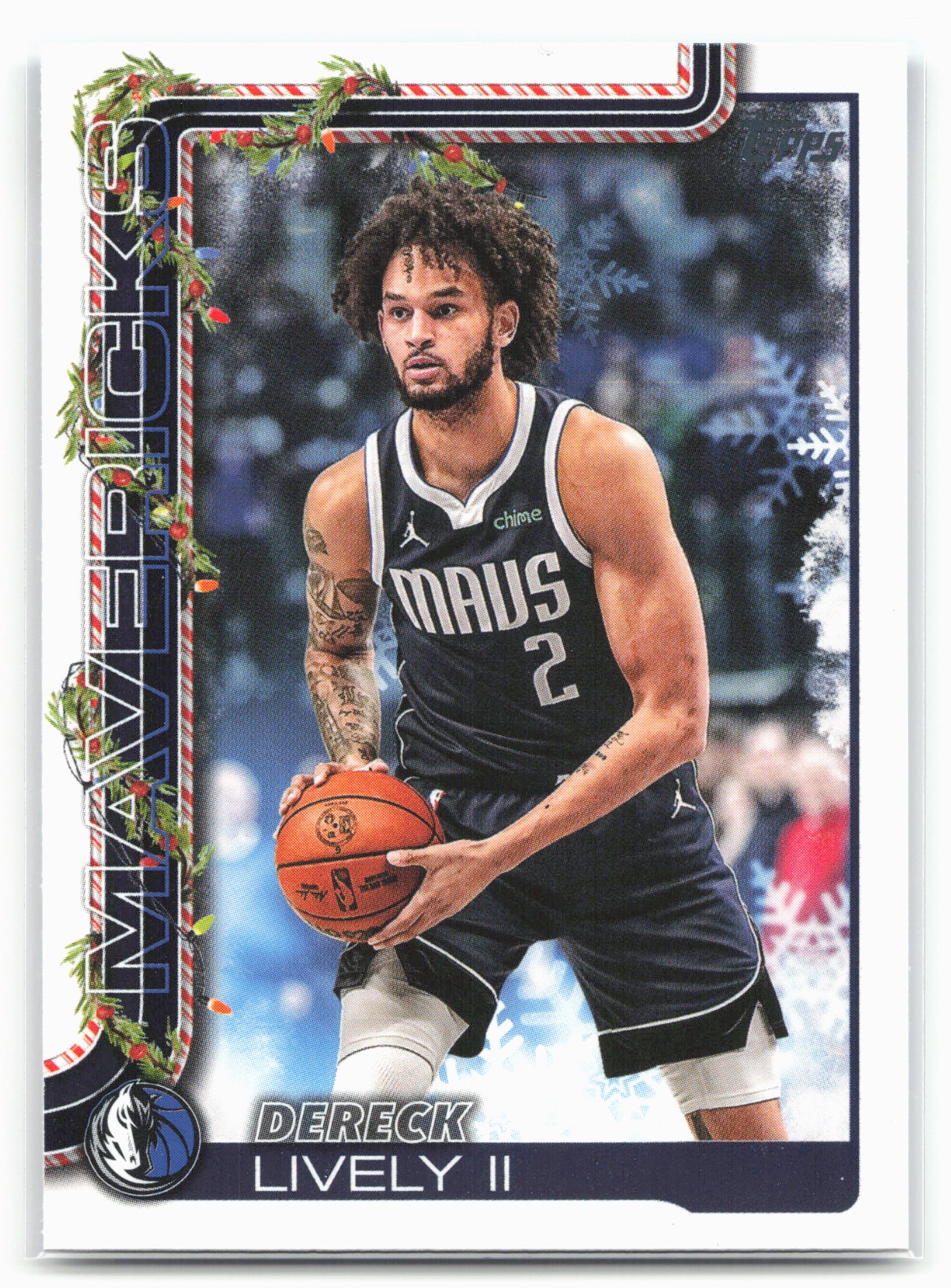 2025-26 Topps Holiday #H139 Dereck Lively II