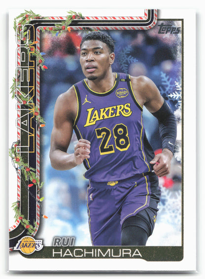 2025-26 Topps Holiday #H123 Rui Hachimura
