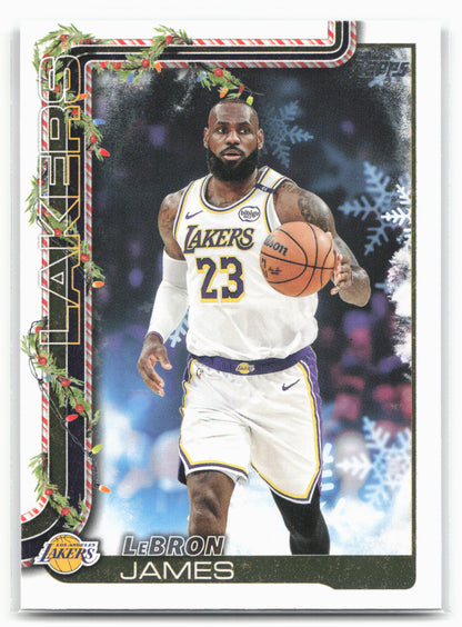 2025-26 Topps Holiday #H119 LeBron James