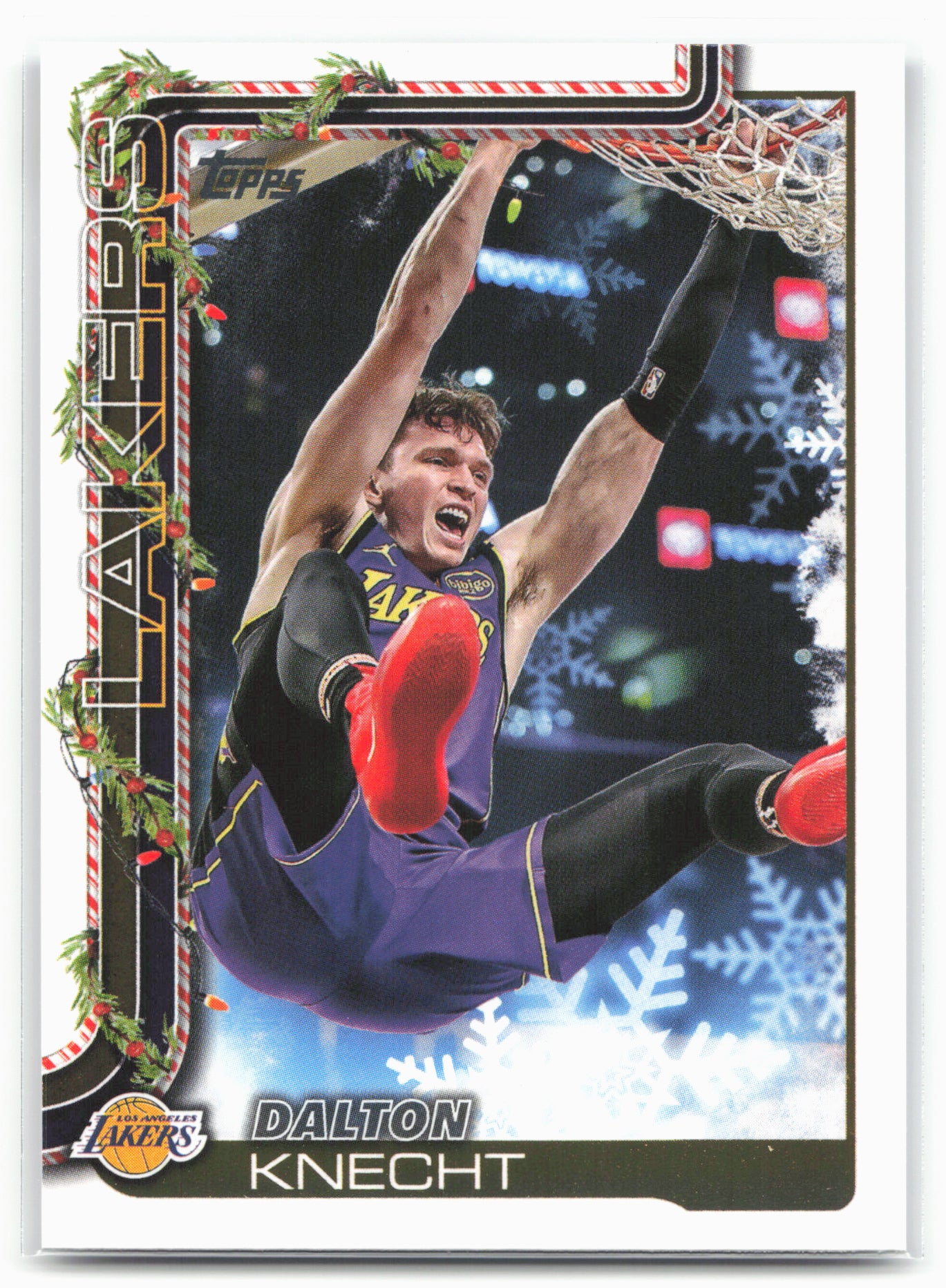 2025-26 Topps Holiday #H122 Dalton Knecht