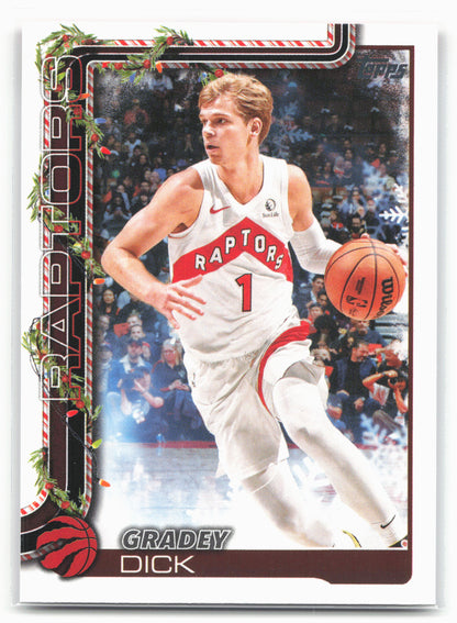 2025-26 Topps Holiday #H22 Gradey Dick