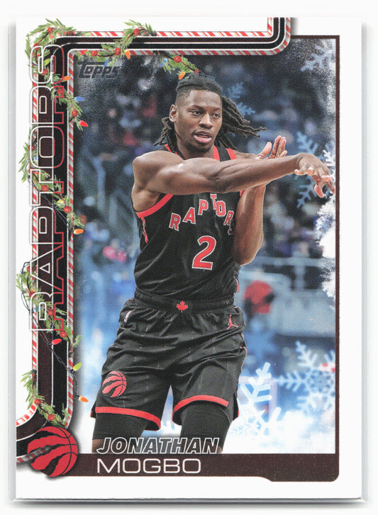 2025-26 Topps Holiday #H23 Jonathan Mogbo