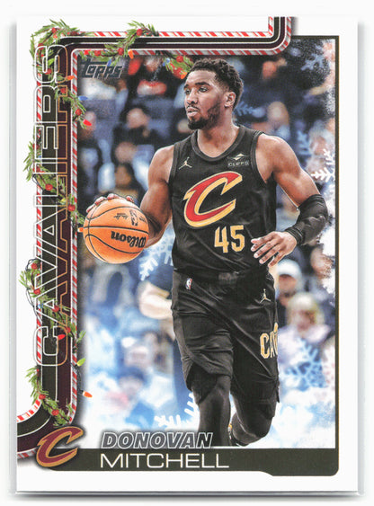 2025-26 Topps Holiday #H63 Donovan Mitchell