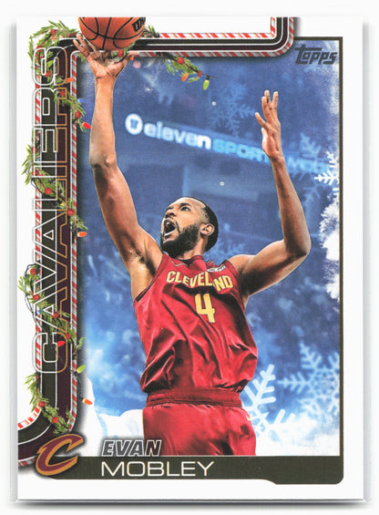 2025-26 Topps Holiday #H65 Evan Mobley