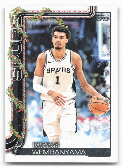 2025-26 Topps Holiday #H156 Victor Wembanyama