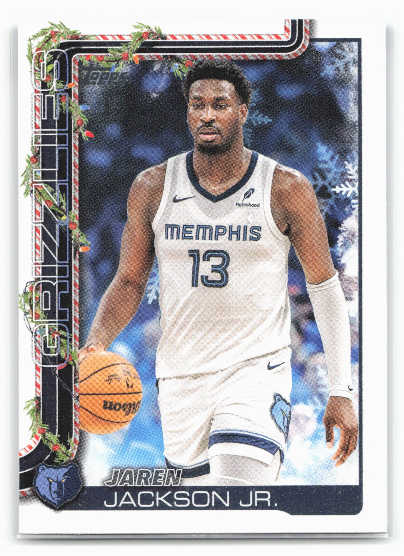 2025-26 Topps Holiday #H148 Jaren Jackson Jr.