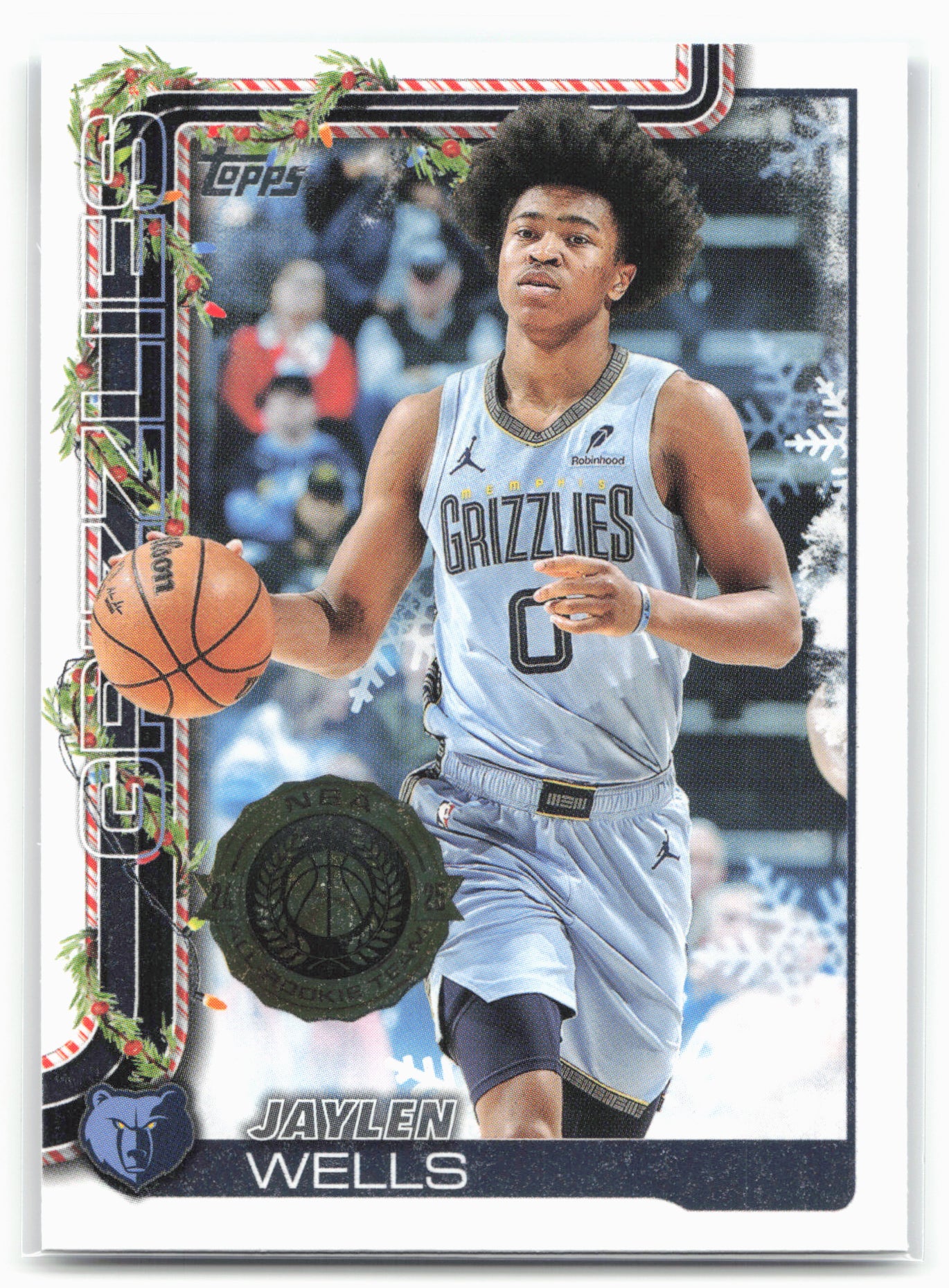 2025-26 Topps Holiday #H147 Jaylen Wells