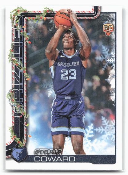 2025-26 Topps Holiday #H171 Cedric Coward