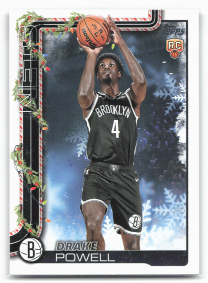 2025-26 Topps Holiday #H182 Drake Powell