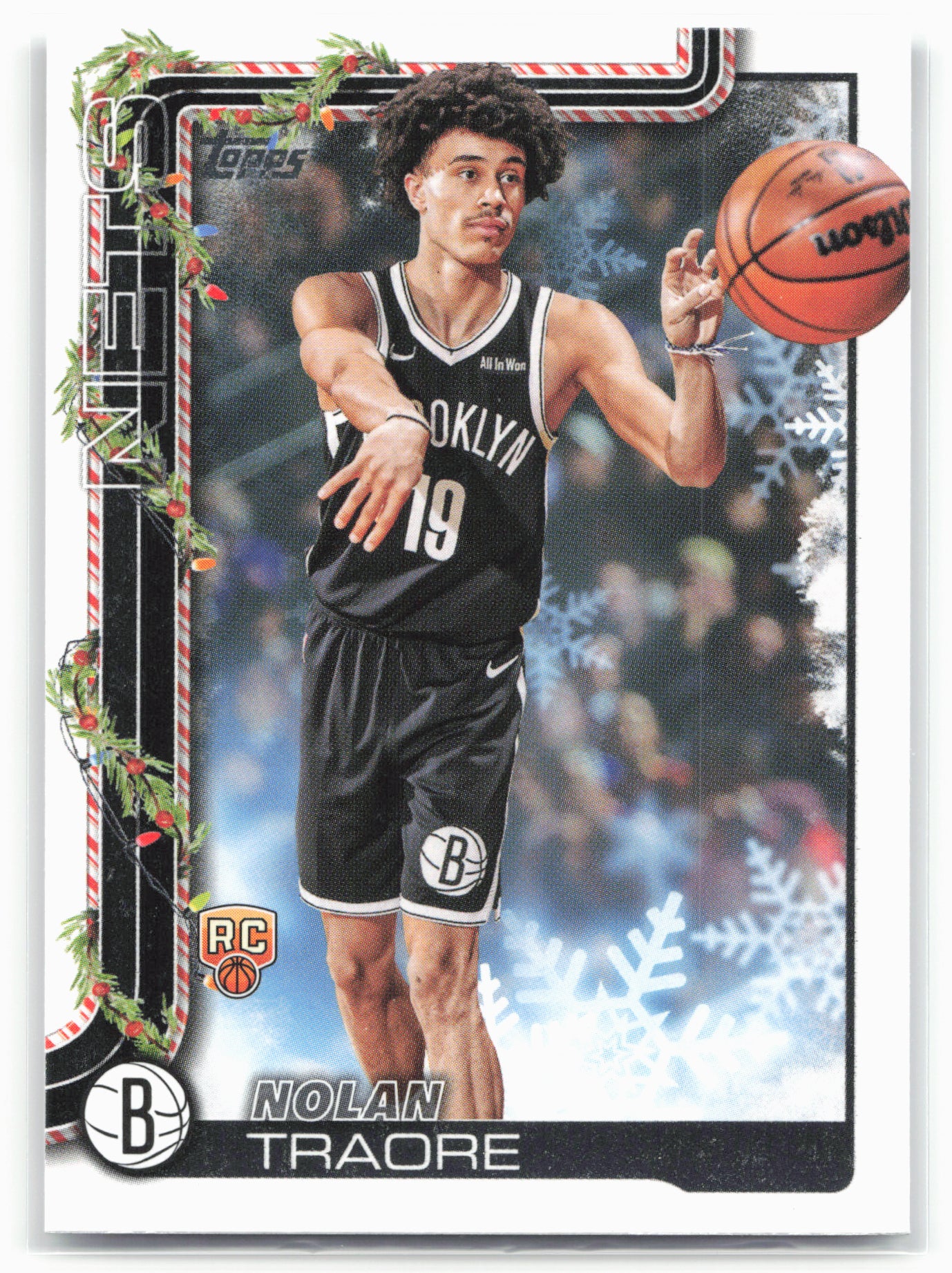 2025-26 Topps Holiday #H179 Nolan Traore