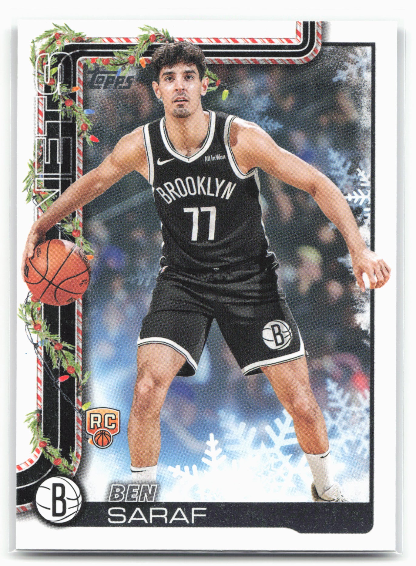 2025-26 Topps Holiday #H186 Ben Saraf
