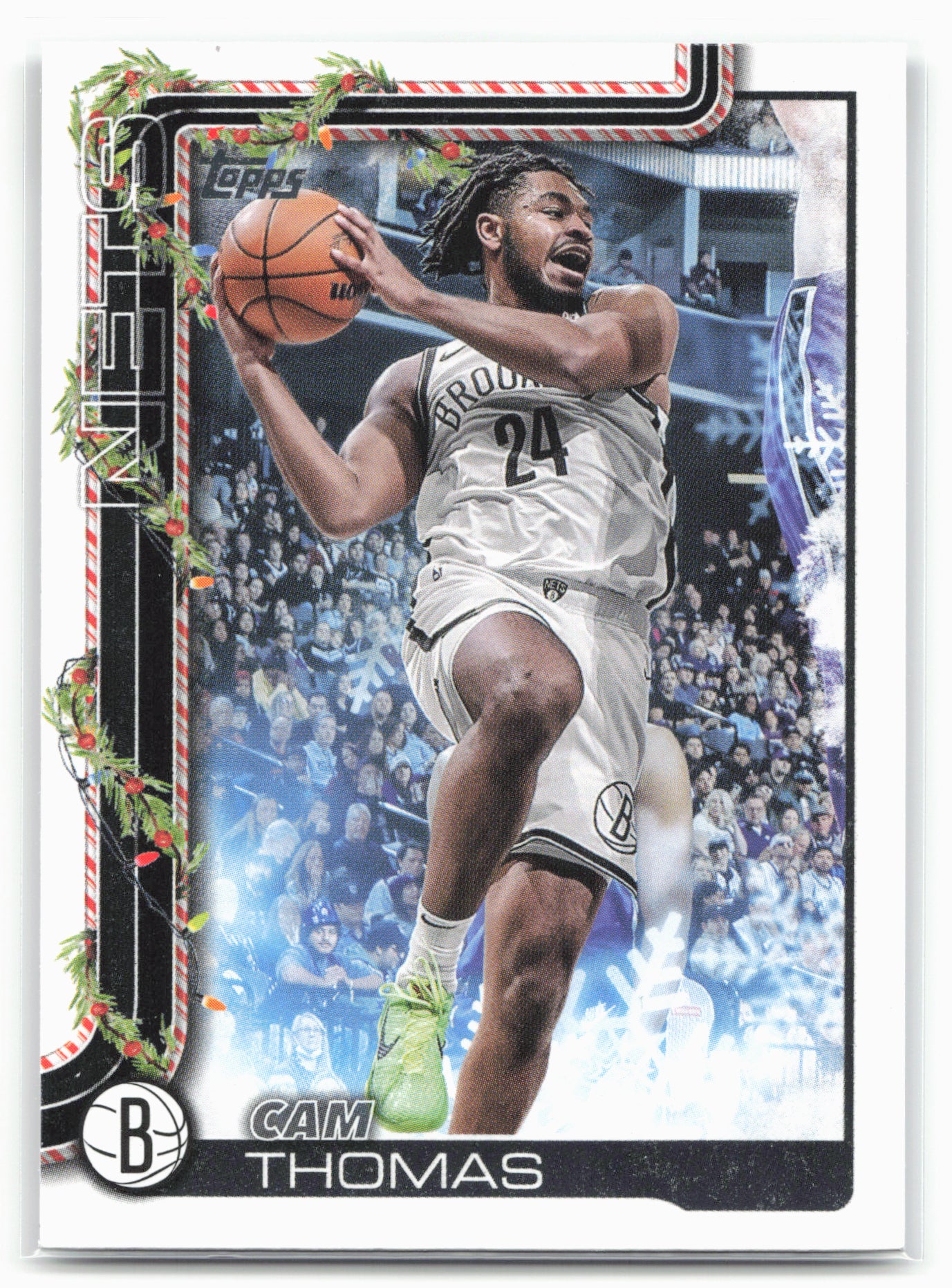 2025-26 Topps Holiday #H10 Cam Thomas