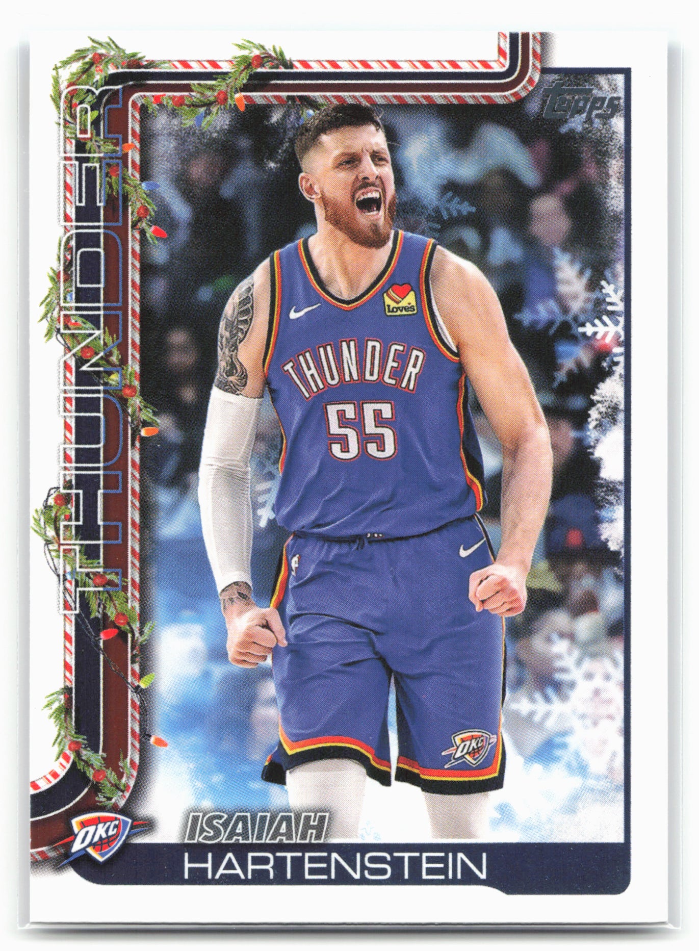2025-26 Topps Holiday #H95 Isaiah Hartenstein