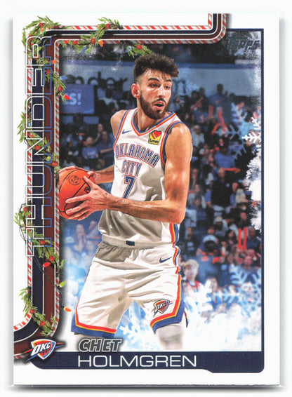 2025-26 Topps Holiday #H93 Chet Holmgren
