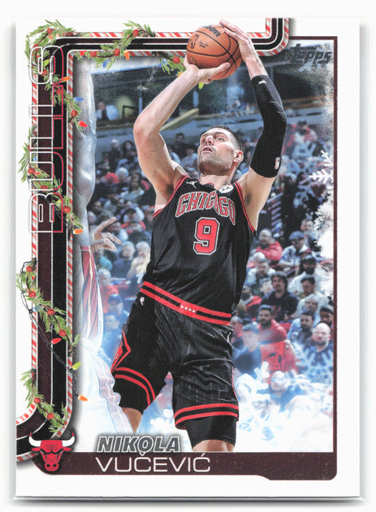 2025-26 Topps Holiday #H29 Nikola Vučević