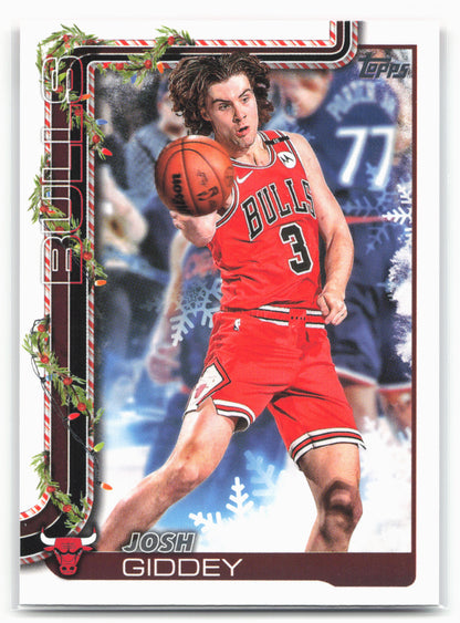 2025-26 Topps Holiday #H28 Josh Giddey