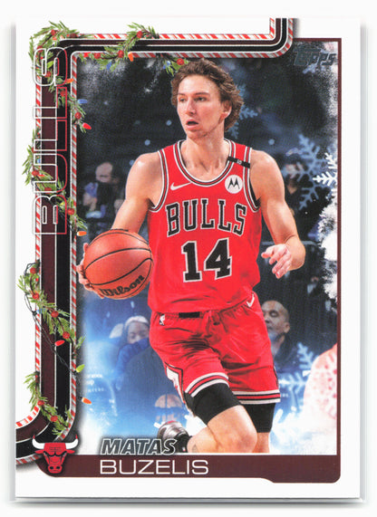 2025-26 Topps Holiday #H30 Matas Buzelis