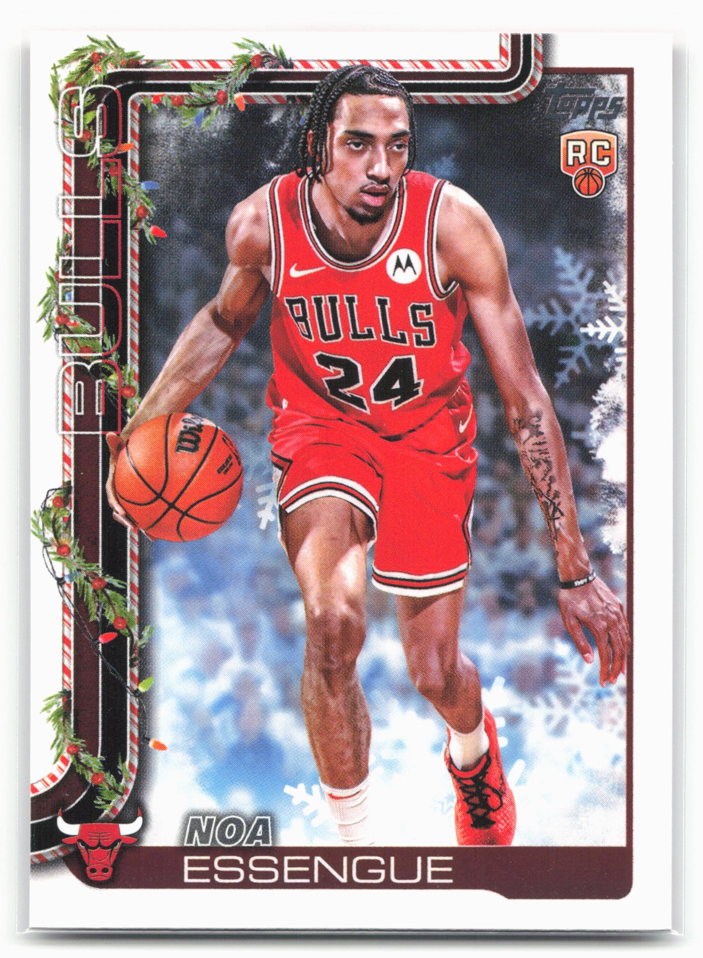 2025-26 Topps Holiday #H172 Noa Essengue