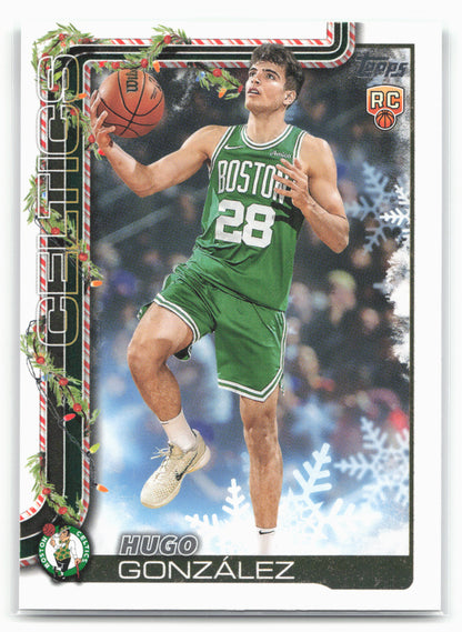 2025-26 Topps Holiday #H188 Hugo Gonzalez
