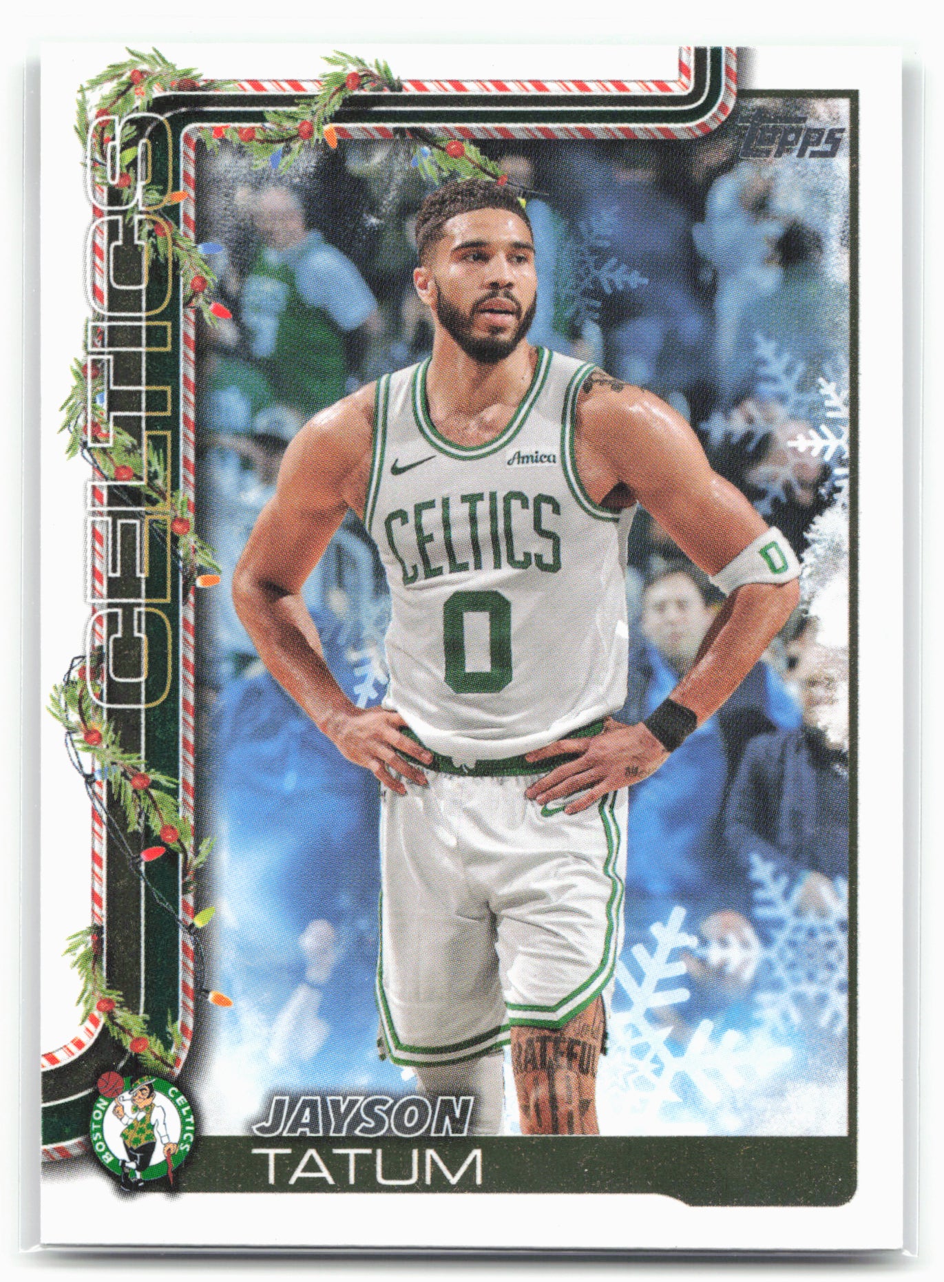 2025-26 Topps Holiday #H1 Jayson Tatum