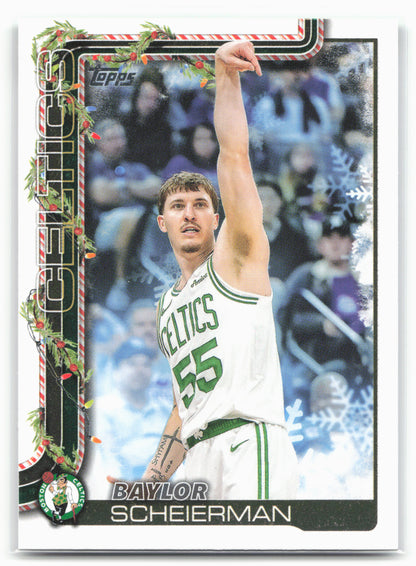 2025-26 Topps Holiday #H5 Baylor Scheierman