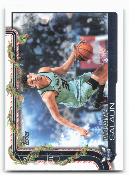 2025-26 Topps Holiday #H57 Tidjane Salaün