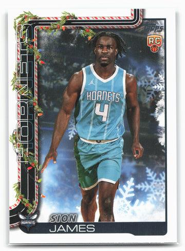 2025-26 Topps Holiday #H193 Sion James