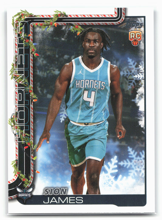 2025-26 Topps Holiday #H193 Sion James