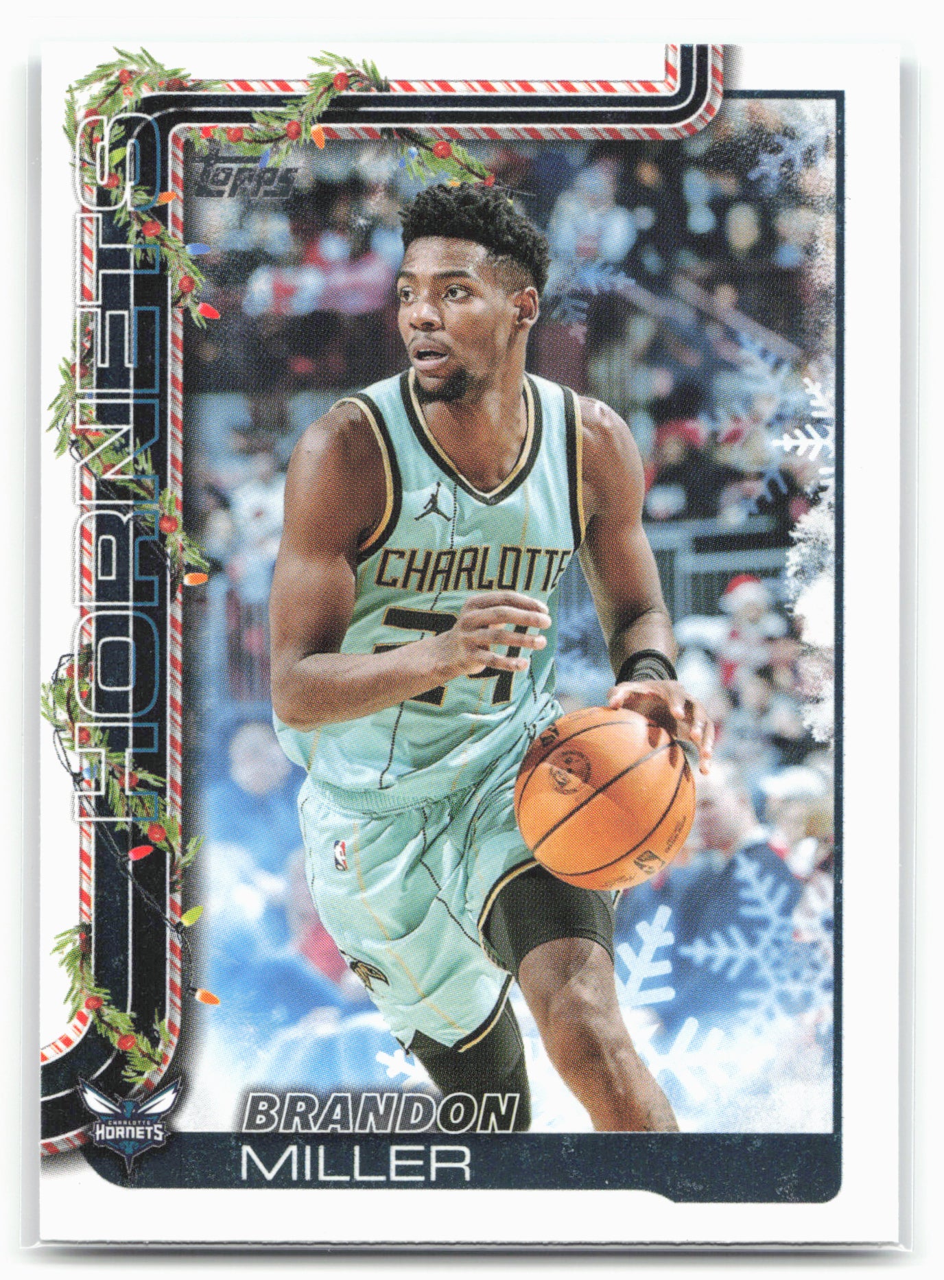 2025-26 Topps Holiday #H54 Brandon Miller