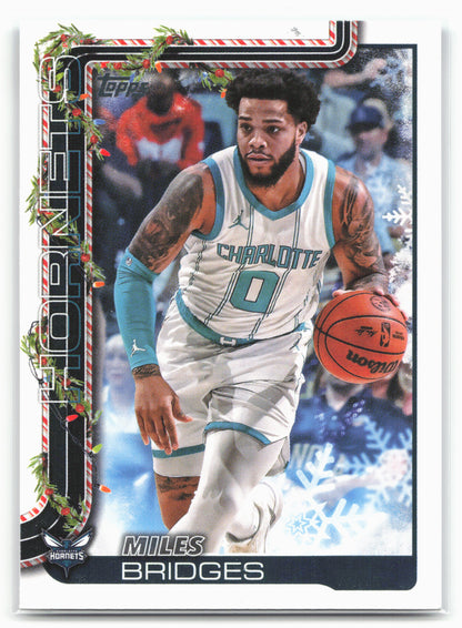 2025-26 Topps Holiday #H55 Miles Bridges
