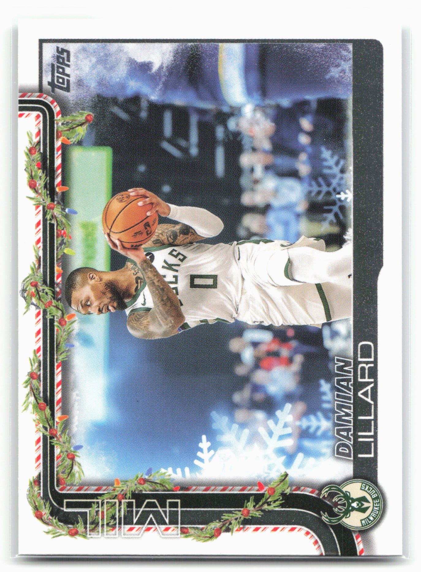 2025-26 Topps Holiday #H44 Damian Lillard