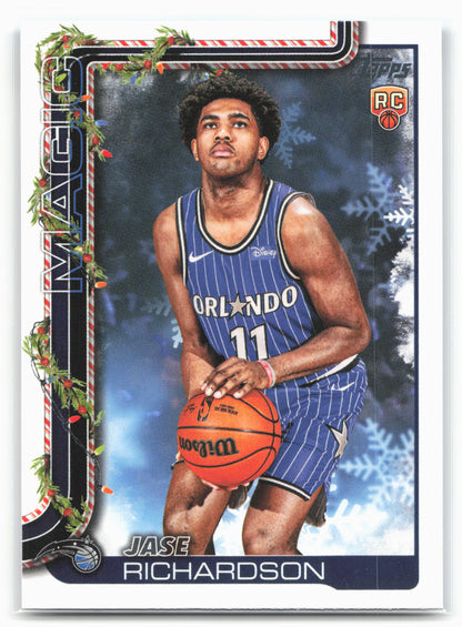 2025-26 Topps Holiday #H185 Jase Richardson