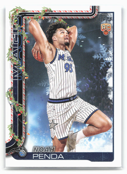 2025-26 Topps Holiday #H192 Noah Penda