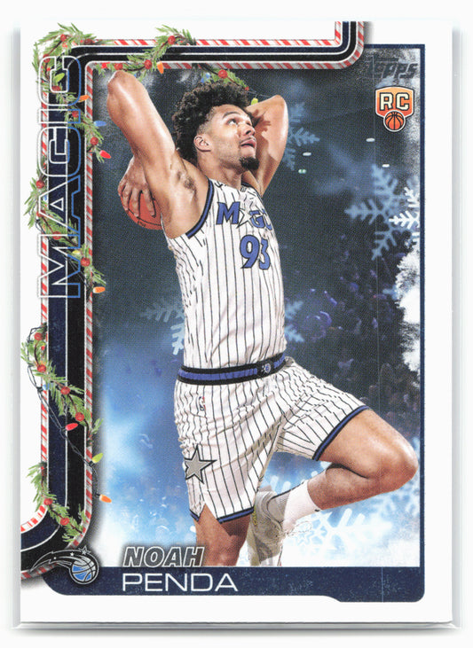 2025-26 Topps Holiday #H192 Noah Penda