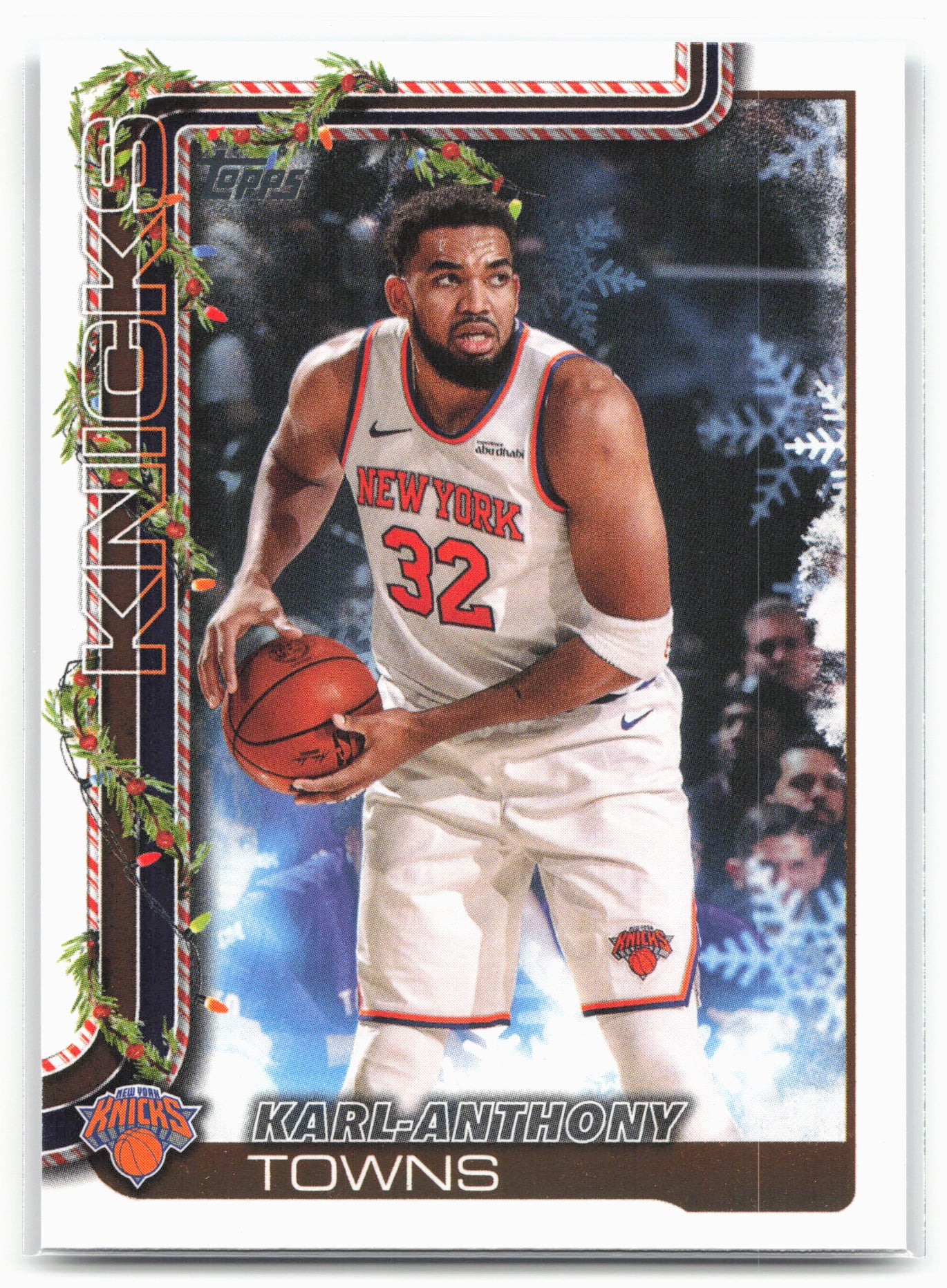 2025-26 Topps Holiday #H16 Karl-Anthony Towns