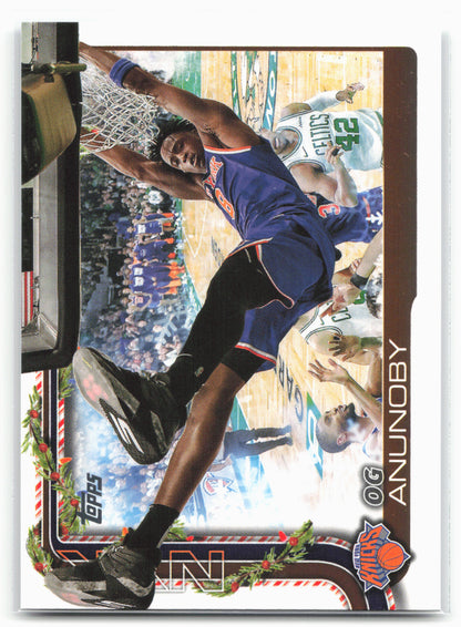 2025-26 Topps Holiday #H13 OG Anunoby