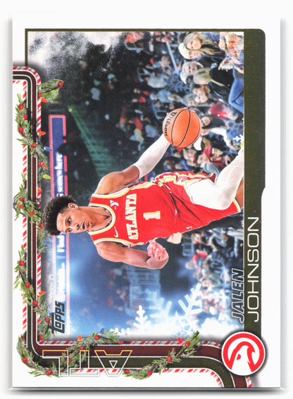 2025-26 Topps Holiday #H52 Jalen Johnson