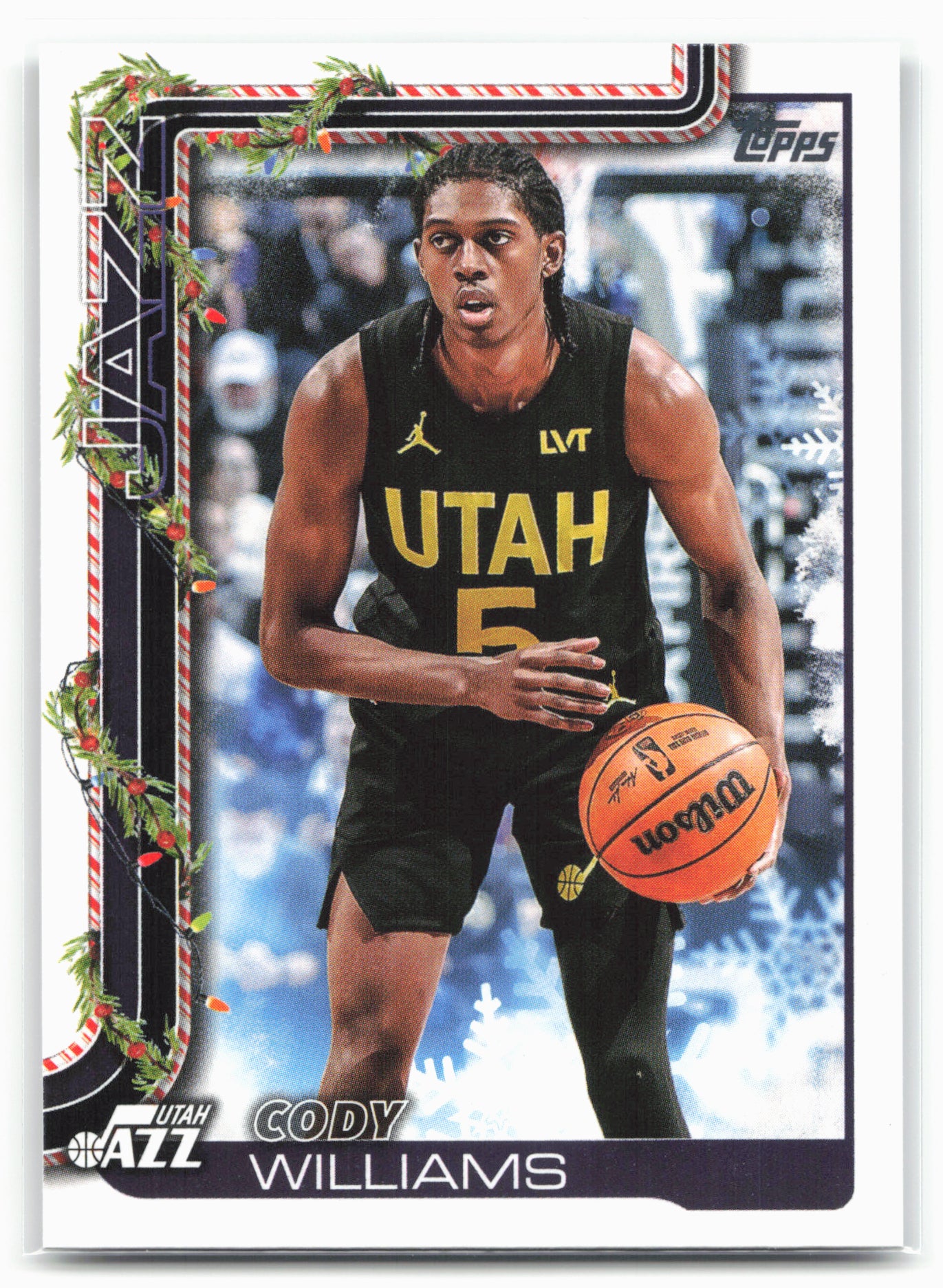 2025-26 Topps Holiday #H102 Cody Williams