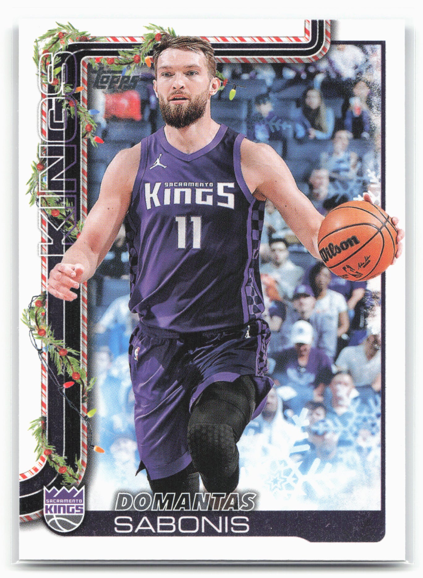 2025-26 Topps Holiday #H134 Domantas Sabonis