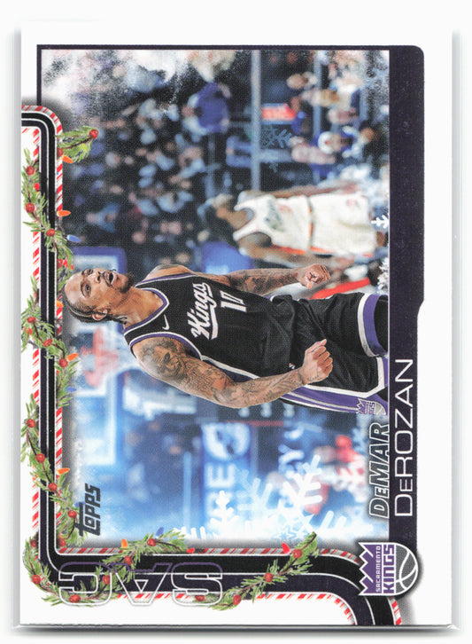 2025-26 Topps Holiday #H129 DeMar DeRozan