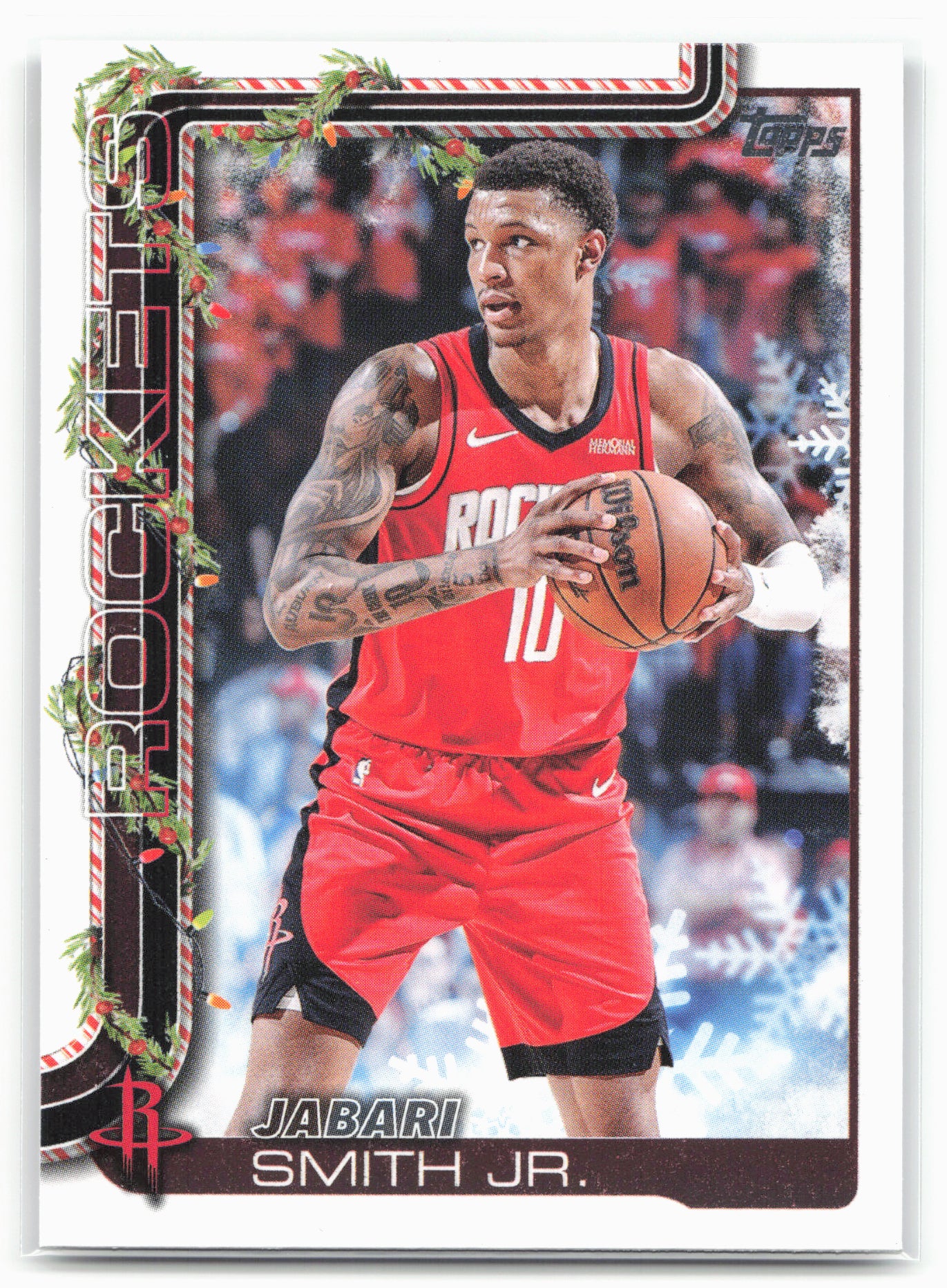 2025-26 Topps Holiday #H142 Jabari Smith Jr.