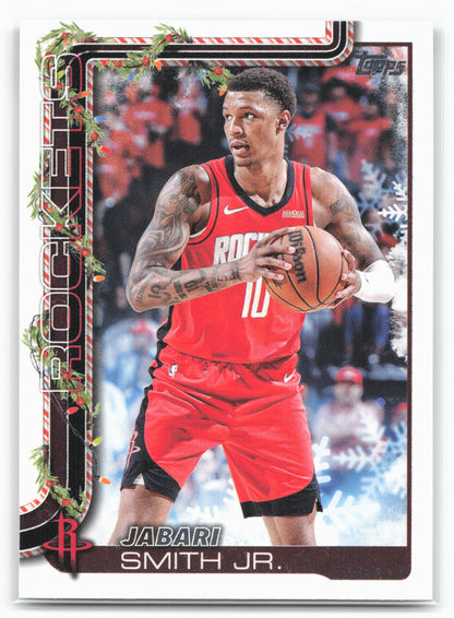 2025-26 Topps Holiday #H142 Jabari Smith Jr.