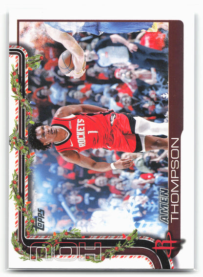 2025-26 Topps Holiday #H141 Amen Thompson