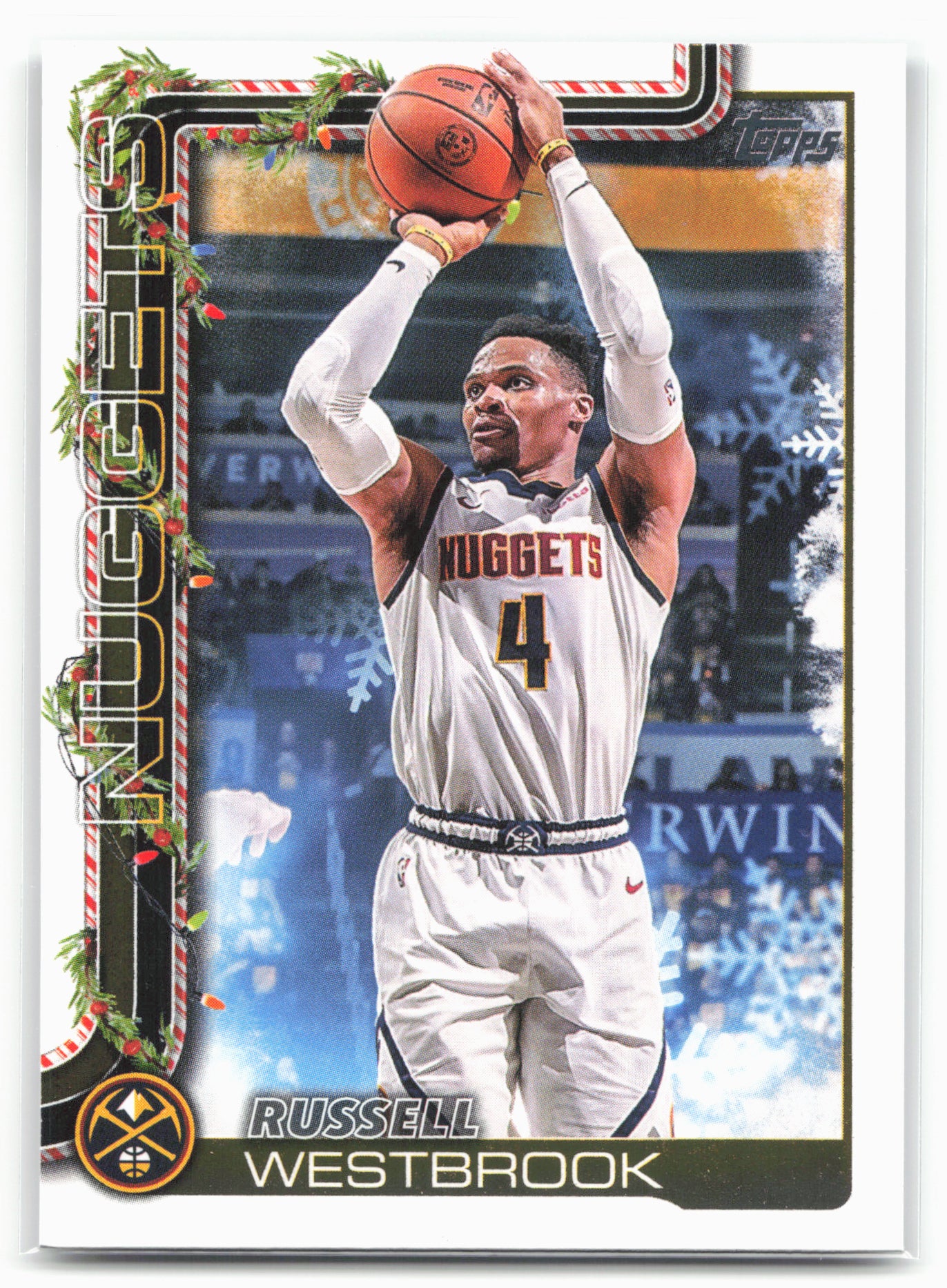 2025-26 Topps Holiday #H81 Russell Westbrook