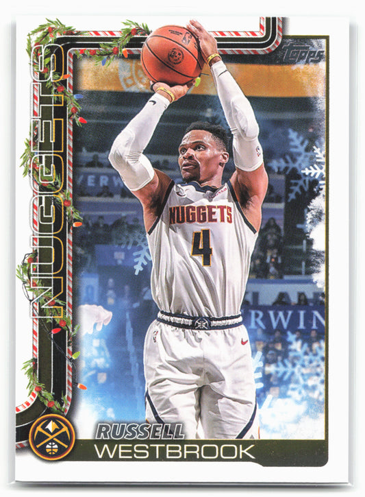 2025-26 Topps Holiday #H81 Russell Westbrook