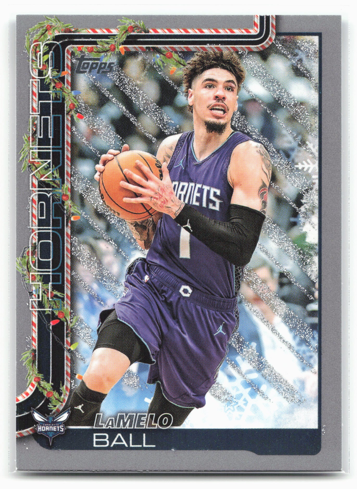 2025-26 Topps Holiday #H53 LaMelo Ball Glitter Holiday